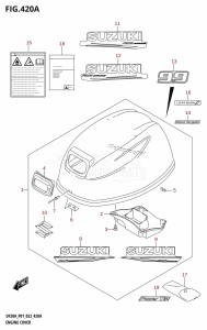 DF9.9B From 00995F-040001 (P01)  2020 drawing ENGINE COVER ((DF9.9B,DF9.9BR,DF9.9BT,DF9.9BTH):020)