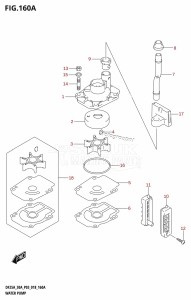 DF30A From 03003F-810001 (P03)  2018 drawing WATER PUMP