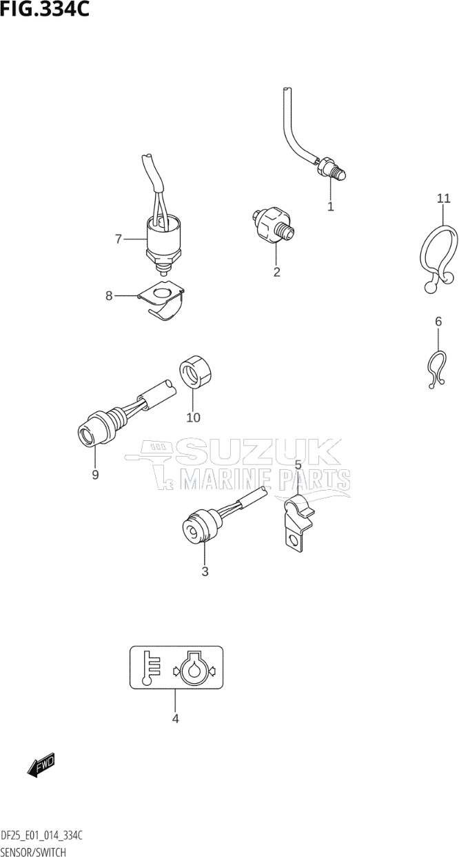 SENSOR / SWITCH (DF25Q:E01)