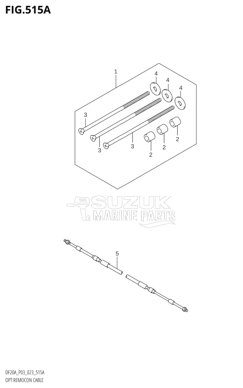 OPT:REMOCON CABLE (SEE NOTE)