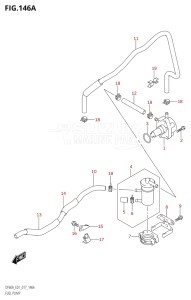 04003F-710001 (2017) 40hp E01-Gen. Export 1 (DF40A  DF40AQH  DF40ATH) DF40A drawing FUEL PUMP