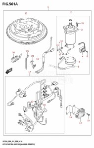 DF30A From 03003F-440001 (P01 - P40)  2024 drawing OPT:STARTING MOTOR (MANUAL STARTER) (M-STARTER)