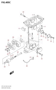 DT30 From 03005-610001 ()  2016 drawing DRIVE SHAFT HOUSING (DT30R:P40)