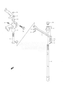 DF 140 drawing Clutch Shaft DF 140T (S/N 375472 to 682148) DF 140Z (S/N 375472 to 680233)