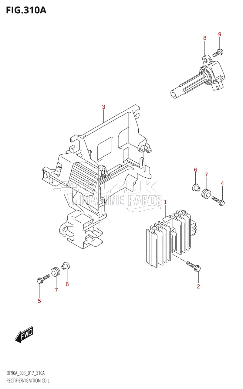 RECTIFIER / IGNITION COIL