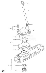 DT65 From 06502-971001 ()  1999 drawing WATER PUMP