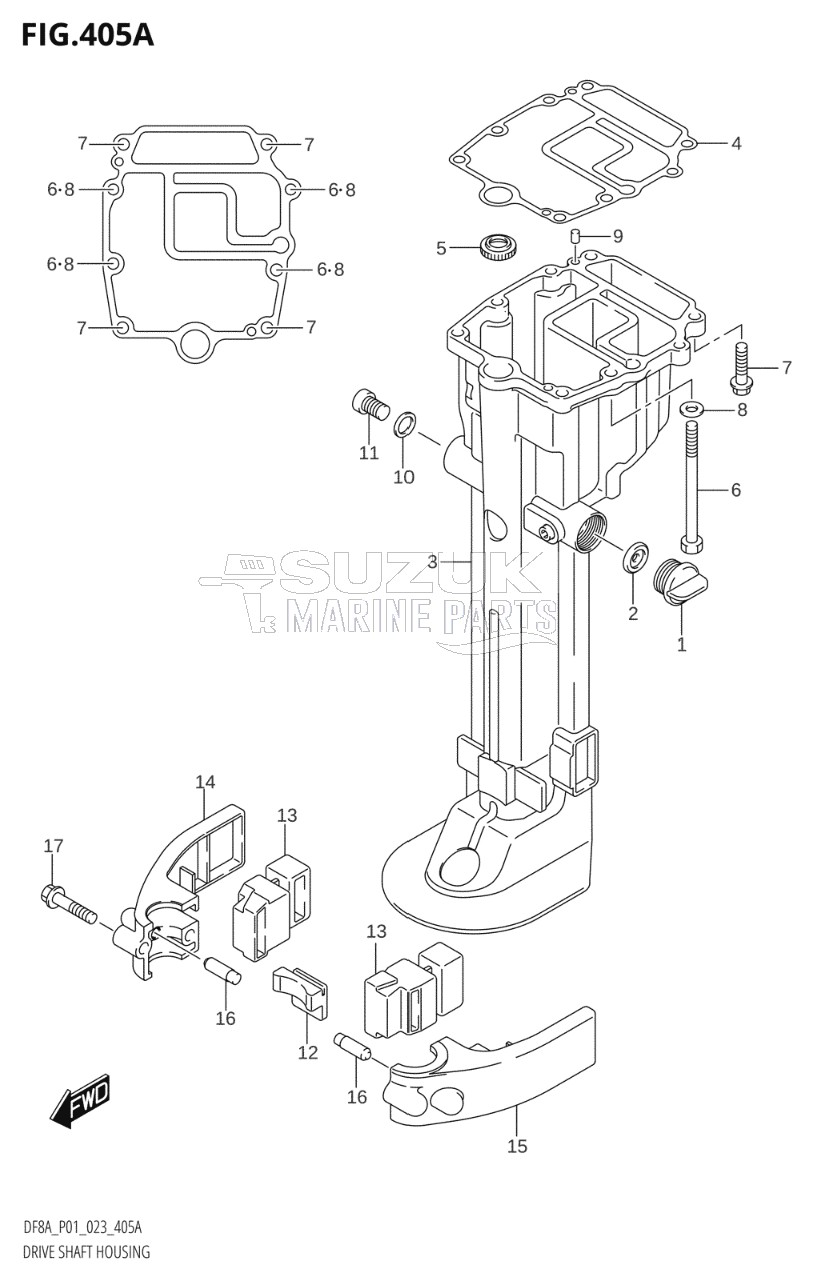 DRIVE SHAFT HOUSING