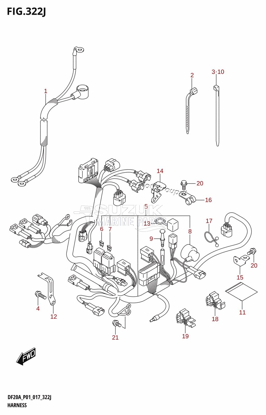 HARNESS (DF20A:P40)