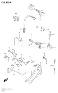 DF200AP From 20003P-510001 (E03)  2015 drawing SENSOR