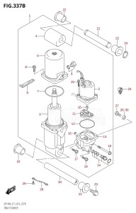 DF115AST From 11504F-610001 (E03)  2016 drawing TRIM CYLINDER (DF115AT:E11)