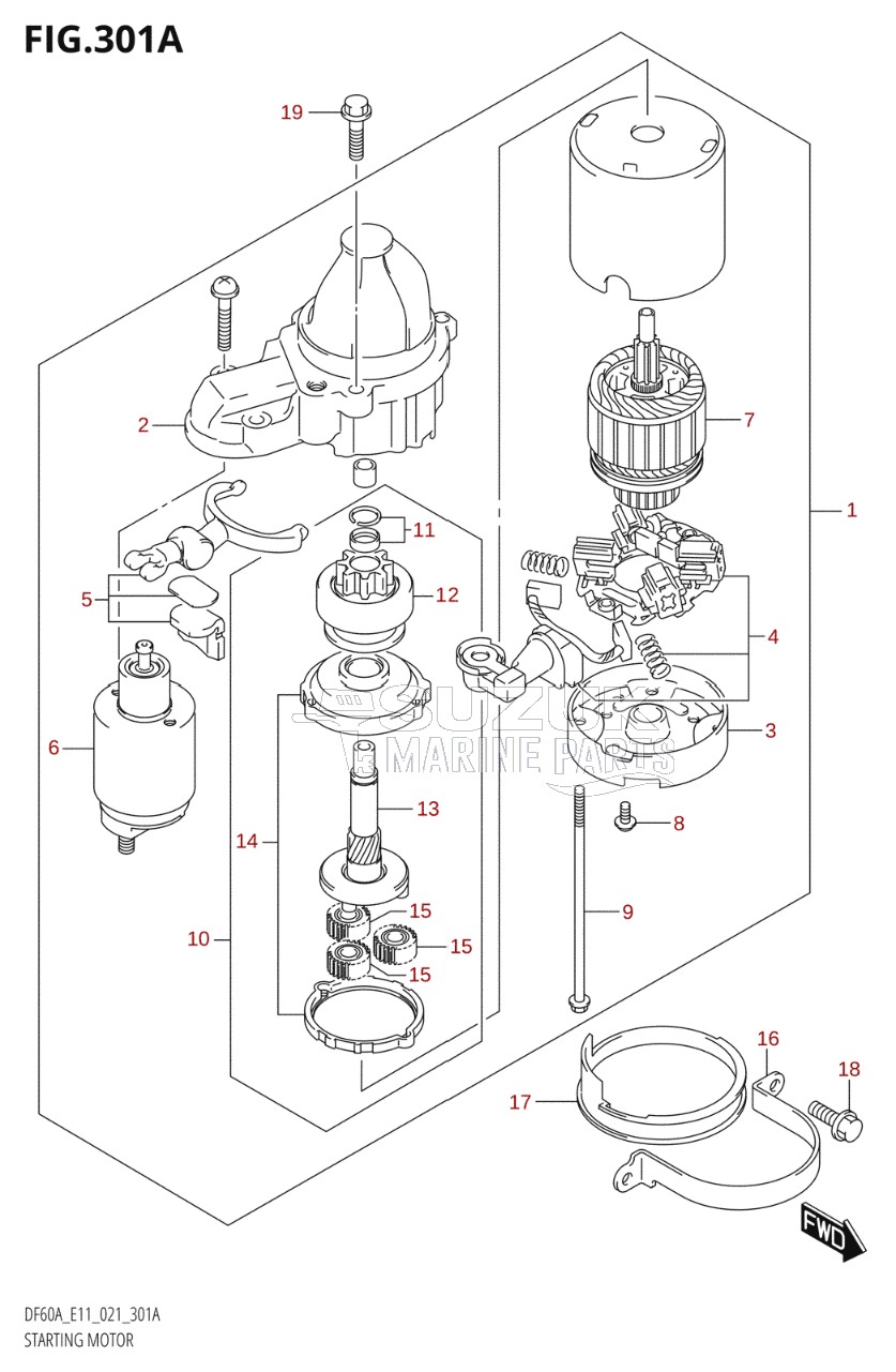 STARTING MOTOR