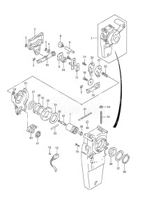 Outboard DF 25 V-Twin drawing Concealed Remocon (2)