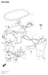 09003F-710001 (2017) 90hp E03-USA (DF90AT) DF90A drawing SIDE COVER (DF70A:E03)