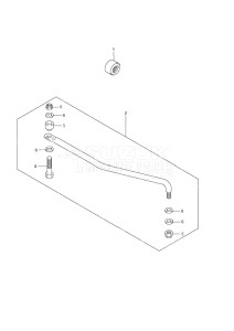 Outboard DF 9.9 drawing Drag Link