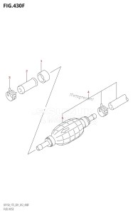 DF175Z From 17502Z-210001 (E01 E40)  2012 drawing FUEL HOSE (DF175Z:E01)