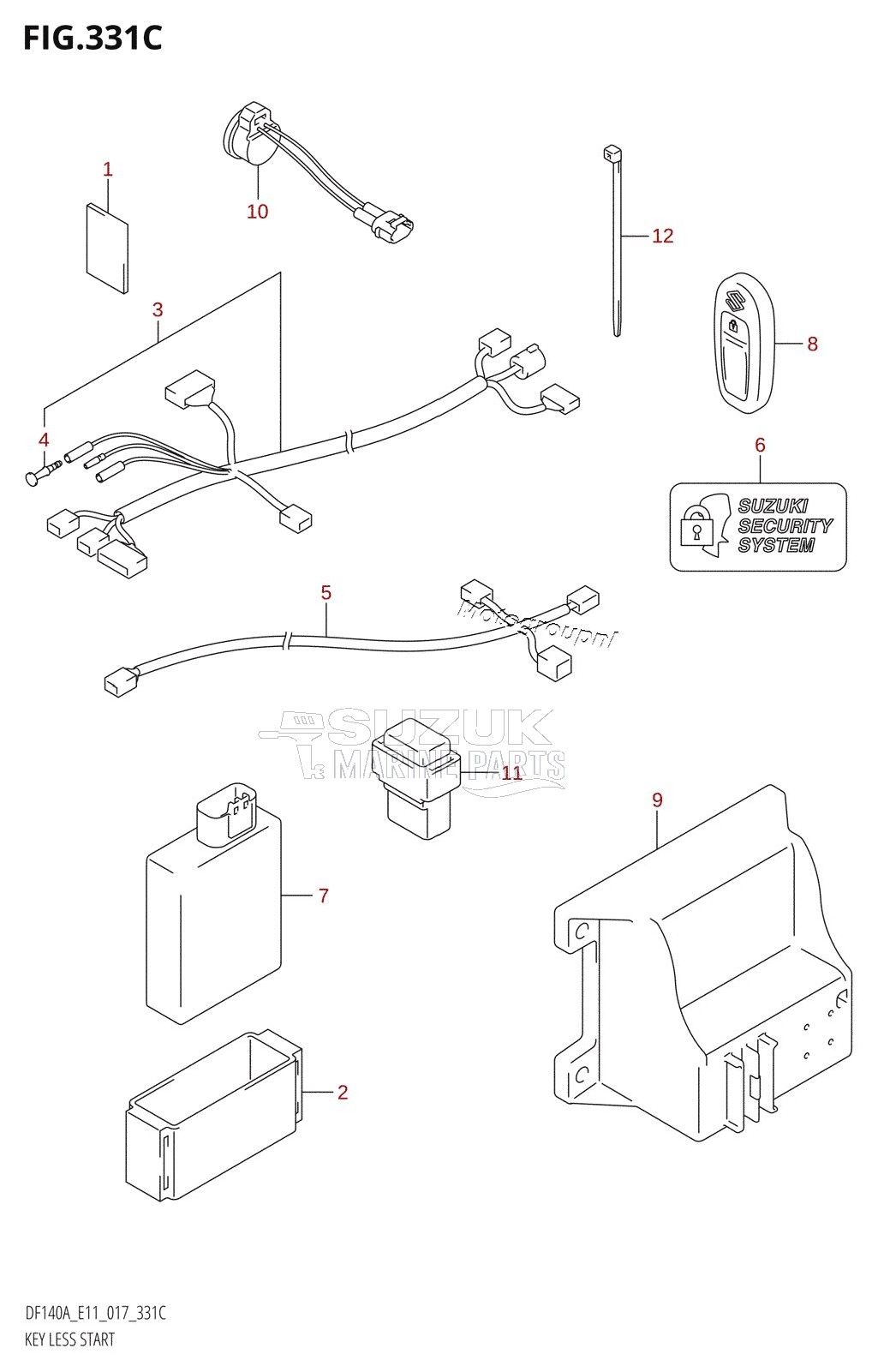 KEY LESS START (DF140AT:E11)