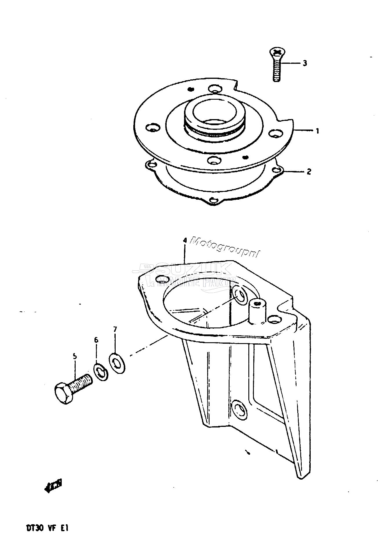 UPPER OIL SEAL HOUSING