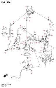 DF20A From 02002F-910001 (P01 P40)  2019 drawing FUEL PUMP (P01)