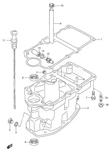 DF15 From 01501F-251001 ()  2002 drawing OIL PAN