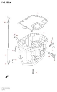 DF115T From 11501F-251001 (E03)  2002 drawing OIL PAN