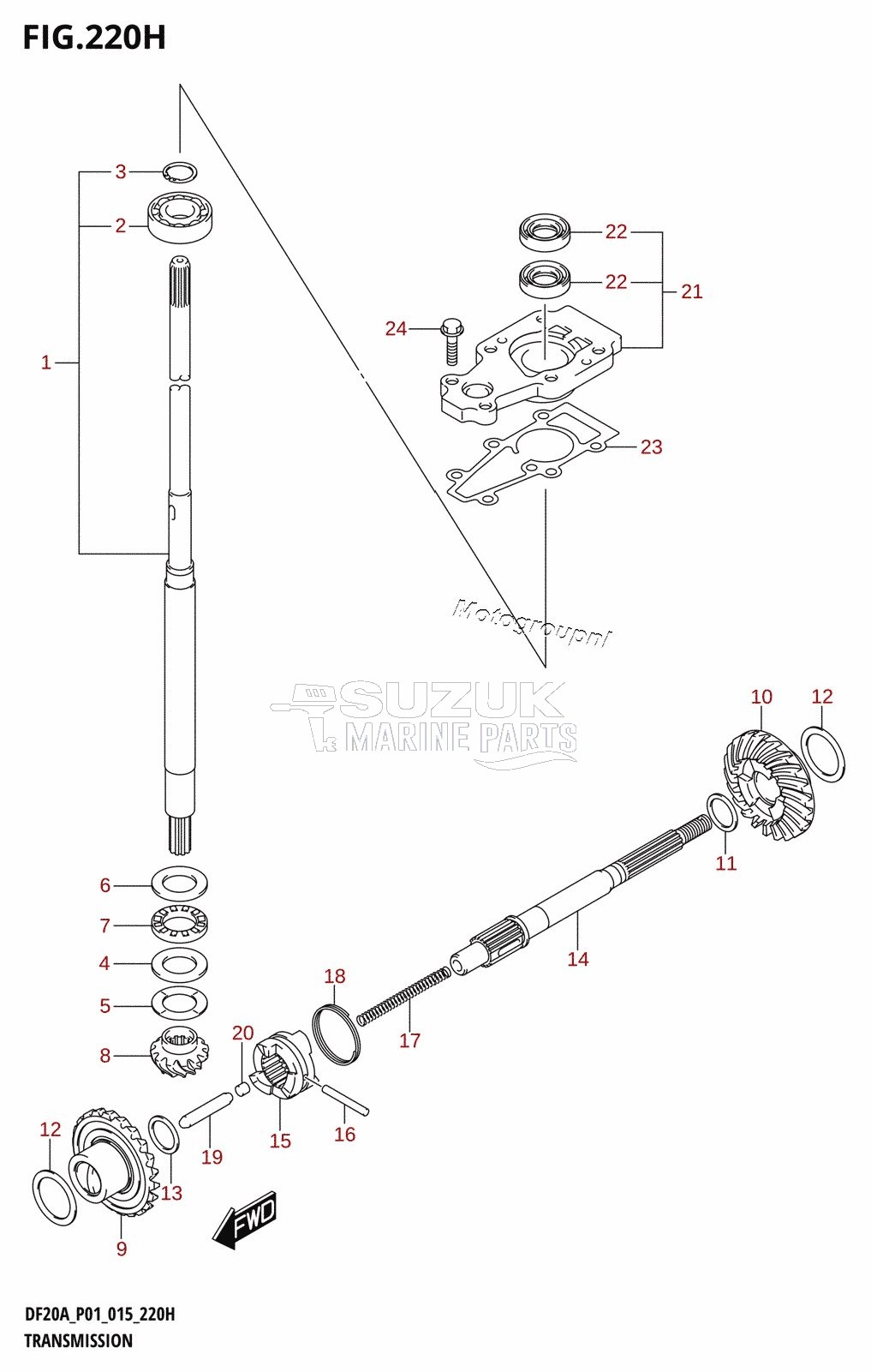 TRANSMISSION (DF20A:P40)