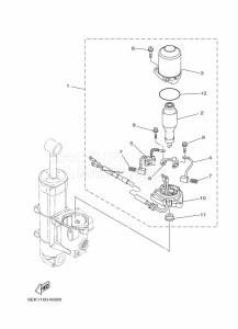 FL115BETX drawing TILT-SYSTEM-2