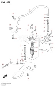 DF200AP From 20003P-040001 (E01 E03 E40)  2020 drawing FUEL PUMP (E01,E03,E11)