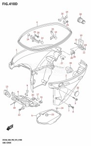 DF25A From 02504F-510001 (P03)  2015 drawing SIDE COVER (DF25ATH:P03)