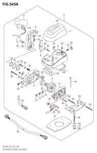 DF150A From 15003F-040001 (E03)  2020 drawing OPT:REMOTE CONTROL ASSY SINGLE