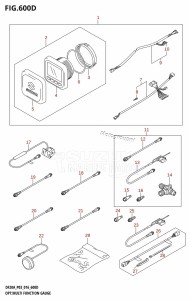 DF15A From 01504F-610001 (P03)  2016 drawing OPT:MULTI FUNCTION GAUGE (DF20AT:P03)