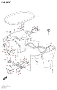 DF70A From 07003F-710001 (E01 E40)  2017 drawing SIDE COVER (DF90ATH:E40)