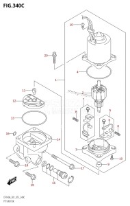 DF140A From 14003F-510001 (E40)  2015 drawing PTT MOTOR (DF115AT:E40)