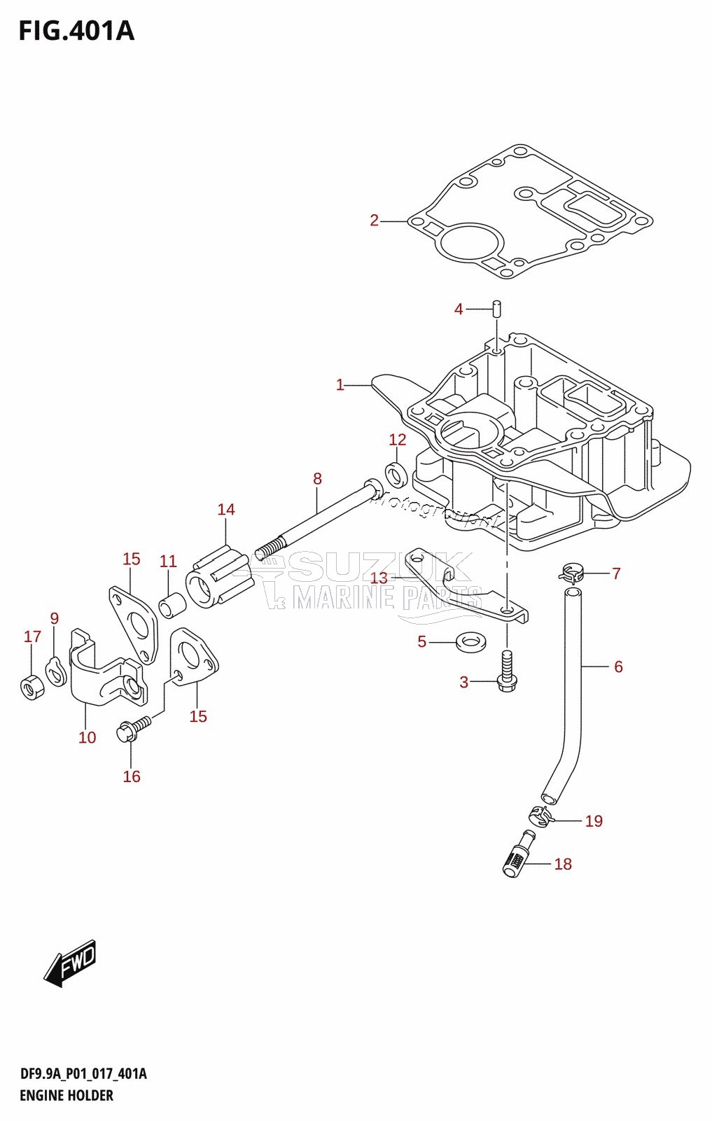 ENGINE HOLDER