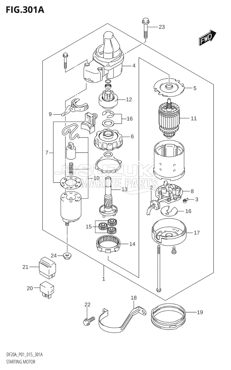 STARTING MOTOR (E-STARTER)