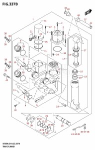 DF350A From 35001F-040001 (E01 E03  -)  2020 drawing TRIM CYLINDER (DF350A,DF325A,DF300B)