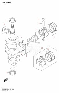 DF30A From 03003F-810001 (P03)  2018 drawing CRANKSHAFT