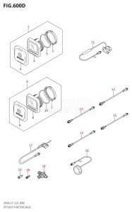 04003F-340001 (2023) 40hp E01 E11-Gen. Export 1-and 2 (DF40A  DF40AQH  DF40AT  DF40ATH) DF40A drawing OPT:MULTI FUNCTION GAUGE ((DF40AQH,DF40ATH,DF50ATH,DF60AQH,DF60ATH,DF50AVT,DF60AVTH):(022,023))