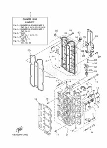 F115AETL drawing CYLINDER--CRANKCASE-2