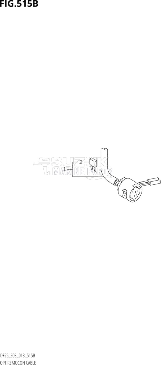 OPT:REMOCON CABLE (DF25Q:E03)