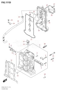 06002F-710001 (2017) 60hp E03-USA (DF60A) DF60A drawing CYLINDER HEAD (DF50AVT:E03)