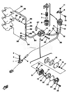 25QEO drawing FUEL-TANK