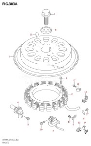 DF115BG From 11505F-340001 (E11 E40)  2023 drawing MAGNETO