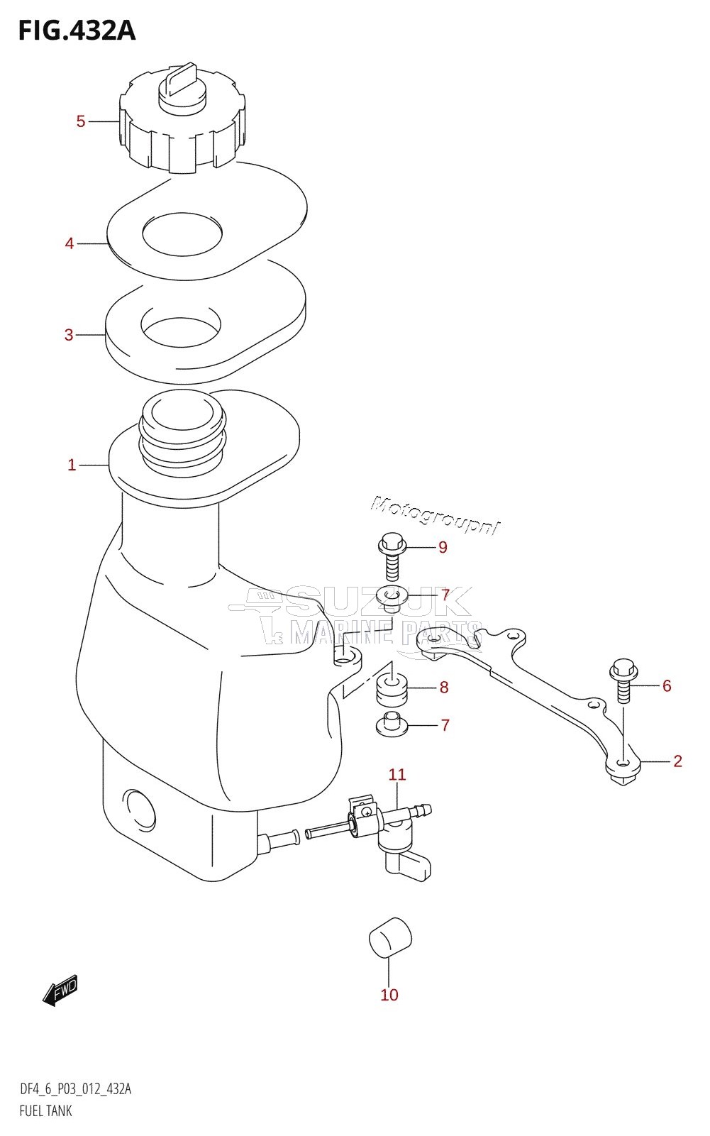 FUEL TANK (DF4:P03)