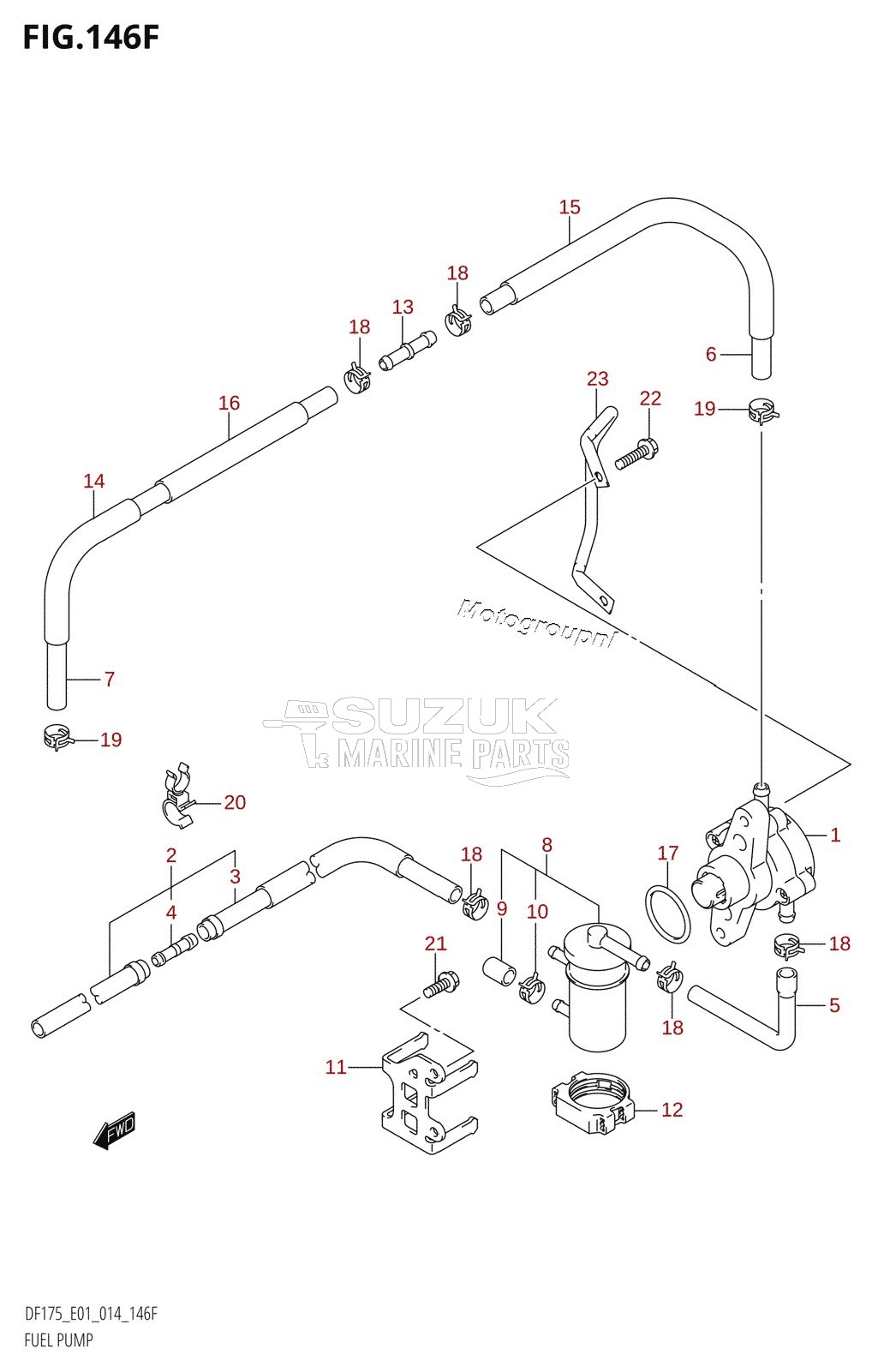 FUEL PUMP (DF150Z:E40)