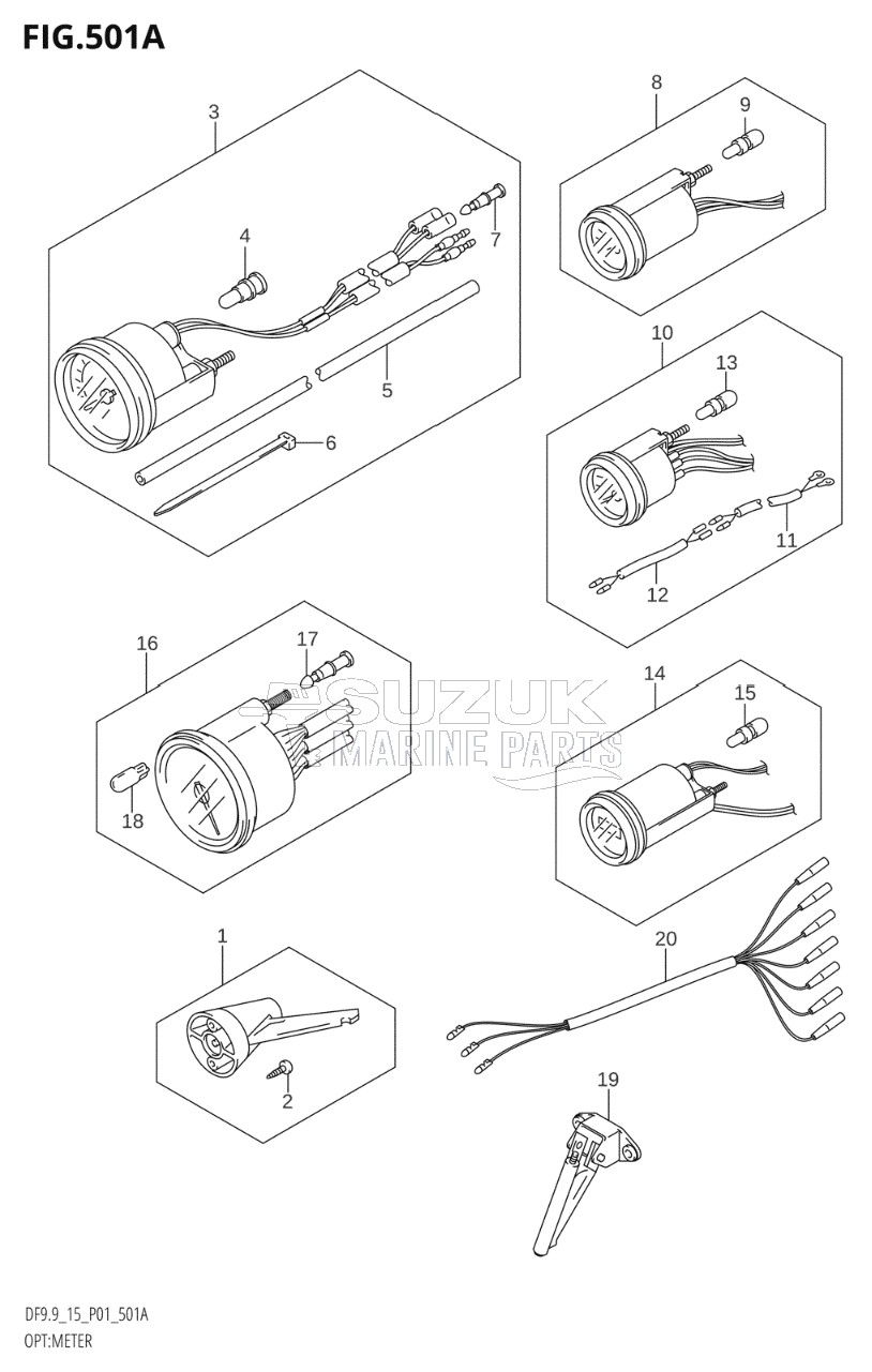 OPT:METER (DF9.9R,DF15R)