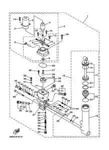 F25A drawing POWER-TILT-ASSEMBLY