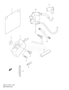 DF9.9 From 00991F-151001 ()  2001 drawing IGNITION COIL