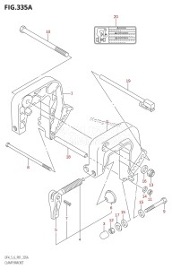 DF6 From 00601F-980001 (P01)  2009 drawing CLAMP BRACKET