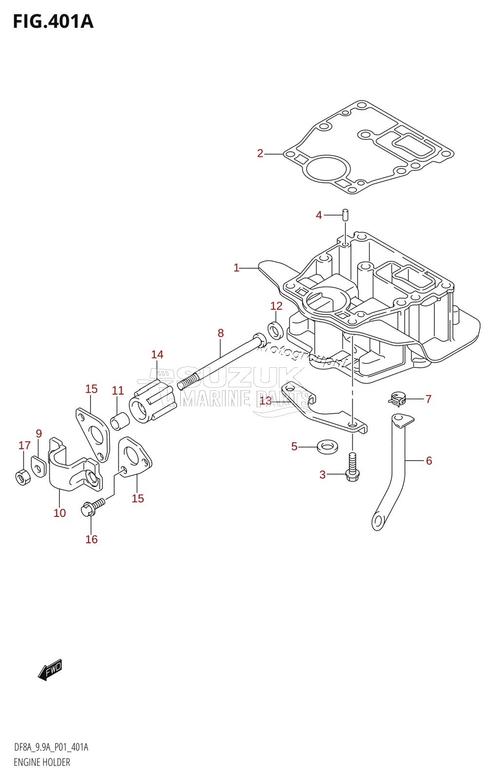 ENGINE HOLDER