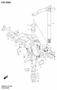 DF250Z From 25003Z-810001 (E40)  2018 drawing SWIVEL BRACKET (DF200AT)